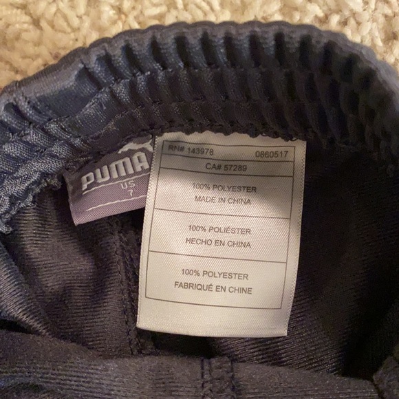 Boys Puma gray track pants - Picture 4 of 5